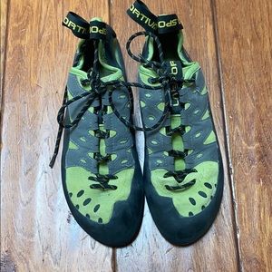 La Sportiva rock climbing shoes